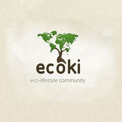 Good Logo Design on Ecoki Logo   Logo Design Gallery Inspiration   Logomix