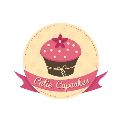 Cute Cupcakes | Logo Design Gallery Inspiration | LogoMix