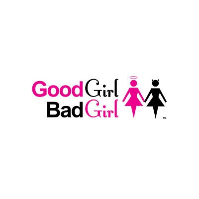 Good Logo Design on Good Girl Bad Girl Logo   Logo Design Gallery Inspiration   Logomix
