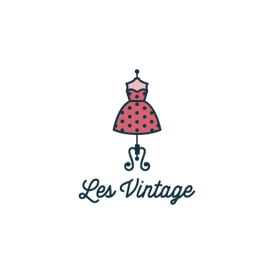 Logo Design on Les Vintage   Logo Design Gallery Inspiration   Logomix