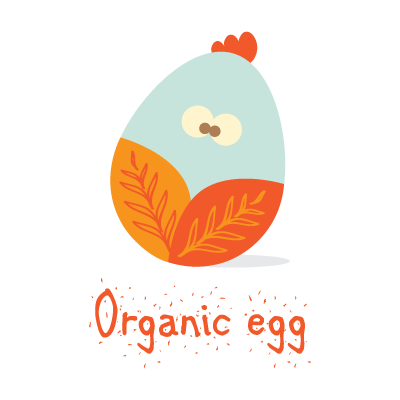 Logo Design Food on Organic Egg   Logo Design Gallery Inspiration   Logomix