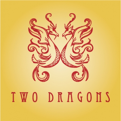 Logo Design Hotel on Two Dragons Butterfly   Logo Design Gallery Inspiration   Logomix