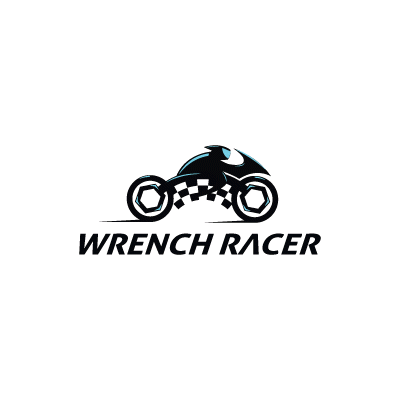 Logo Design Motorcycle on Wrench Racer   Logo Design Gallery Inspiration   Logomix