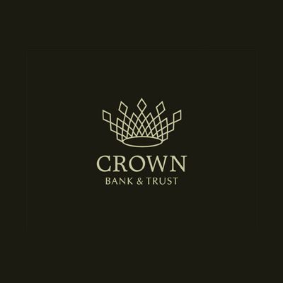 Crown Bank & Trust Logo Design