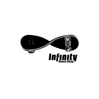 Infinity Skate Shop Logo Design