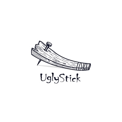 Ugly Stick Logo, Logo Design Gallery Inspiration