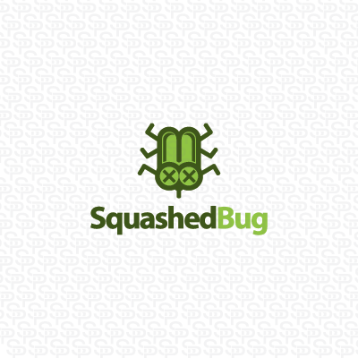 Squashed Bug | Logo Design Gallery Inspiration | LogoMix