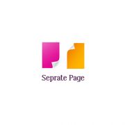 Seprate Page Logo Design