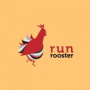 Run Rooster Logo Design